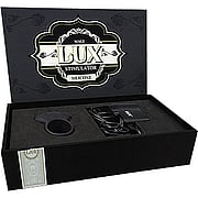Lux LX4 Rechargeable Silicone Male Stimulator Black - 