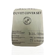 "Melingo  2 x Pillow Cases/ 1 x Duvet Cover (BUTTON), Cotton KING GREEN"