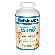 Super Absorbable COQ10 with D'Limonene 50 mg - 