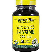 L-Lysine 500 mg Free Form Amino Acid - 