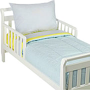 Percale Toddler Bedding Sets Blue & Maize - 