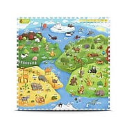 9 Piece Interactive Playmat i-Mat, My Animal World - 