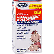 Children's Decongestant Nose Drops - 