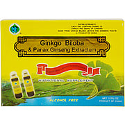 Ginkgo Biloba & Panax Ginseng Extractum Vial - 