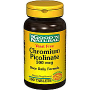 Chromium Picolinate 200mcg Yeast Free - 