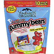 Gummy Bears, Organic, Family Size - 