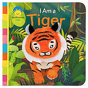 Finger Puppet Books I Am a Tiger - 