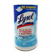 <strong>Lysol 消毒湿巾-海洋清新味 - 80抽</strong>