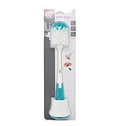 Bottle Brush with Bristled Cleaner & Stand  Teal - 