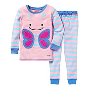 Zoojamas Little Kid Pajamas Butterfly 6T - 