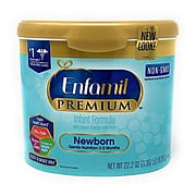 Premium Non-GMO Newborn Formula Powder w/ Iron 0-3 Months - 