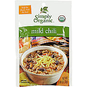 Simply Organic Mild Chili Seasoning Mix - 