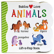 Chunky Lift a Flap Books Babies Love Animals - 