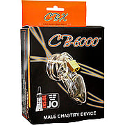 CB-6000 Clear Male Chastity - 