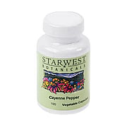 Cayenne Pepper 40m H.U. 500 mg Organic - 