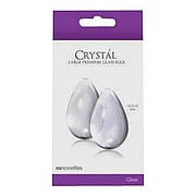 Crystal Kegel Egg Lg Clear - 