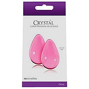 Crystal Kegel Egg Lg Pink - 