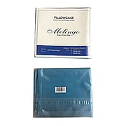 "Melingo  2 x Pillow Cases, Microfiber QUEEN BENTLY BLUE"