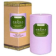 VegePure Color Aromatherapy Candles Serenity Soft Lilac - 