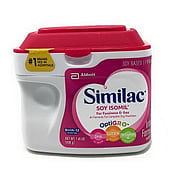 Soy Isomil Infant Formula Powder with Iron for Birth to 12 Months - 