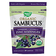 Sambucus Zinc Organic Lozenges - 