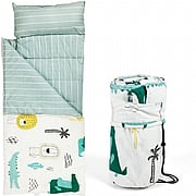 Toddler Nap Mat w/ Carry Bag Crocodile Green -