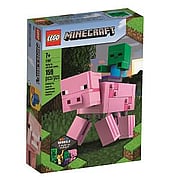Minecraft BigFig Pig with Baby Zombie Item # 21157 - 