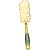 Feng Shui Mesh Body Brush with Ergo Grip Earth Frosted Yellow - 