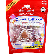Organic Lollipops Assorted Flavors - 