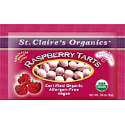 Organic Sweets Raspberry Tarts - 