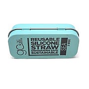 Reusable Silicone Straw Extra Wide Sea - 
