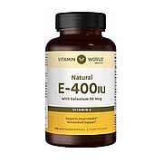 Natural E 400 IU w/ Selenium 50 mcg - 