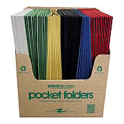 Folders Earthtone Portfolio with 2-Pocket Port 11 3/4'' x 9 1/2'' - 