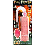 Fire Power Pump With Grip Red - 
