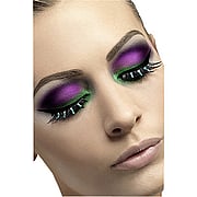 Green Diamonet Eyelashes Black - 