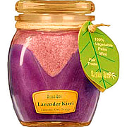 Lavender Kiwi Square Glass Top Jar - 