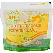 Garbage Disposal Freshener & Cleaners Tangerine w/ Lemongrass - 