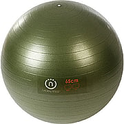 Balance & Stability 65 cm Burst Resistant Exercise Ball 300 lbs. Olive - 