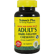 Adult's Multi-Vitamin Chewable Exotic Red Super Fruit s - 