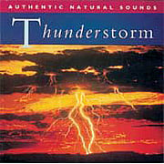 Natural Sounds Thunderstorms Compact Disc - 