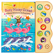 10 Button Sound Books Busy Noisy Ocean - 
