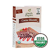 Simply Organic Cocoa Biscotti Mix -