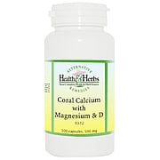 Coral Calcium with Magnesium & Vitamin D - 
