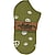 Socks Olive with Peace Sign Footies Size 9-11 - 