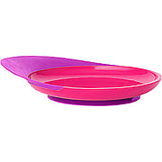 Catch Plate Toddler Plate w/ Spill Catcher Pink/Purple - 