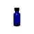 Cobalt Blue Boston Round Bottle with Cap -