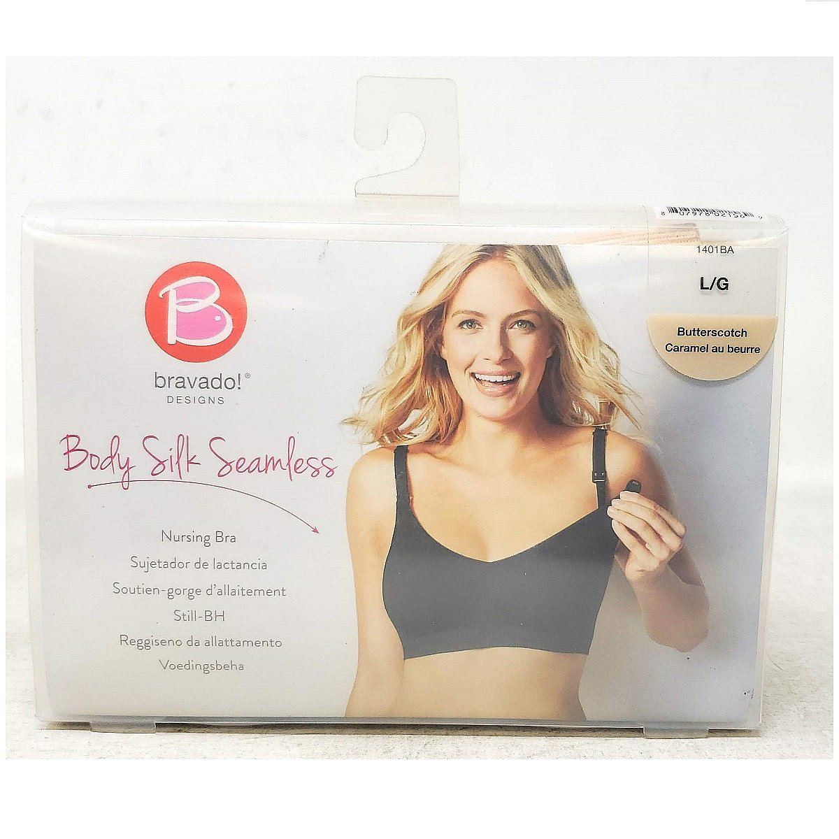 PMWholeSale - Body Silk Seamless Nursing Bra Butterscotch Large -1 pc,  (Bravado Designs)