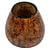 Mate Gourd Fired Decorated with Burned Design - 