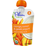 Mango, Carrot & Greek Yogurt Second Blends Greek Yogurt - 