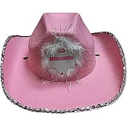 Bachelorette Cowboy Hat Pink - 